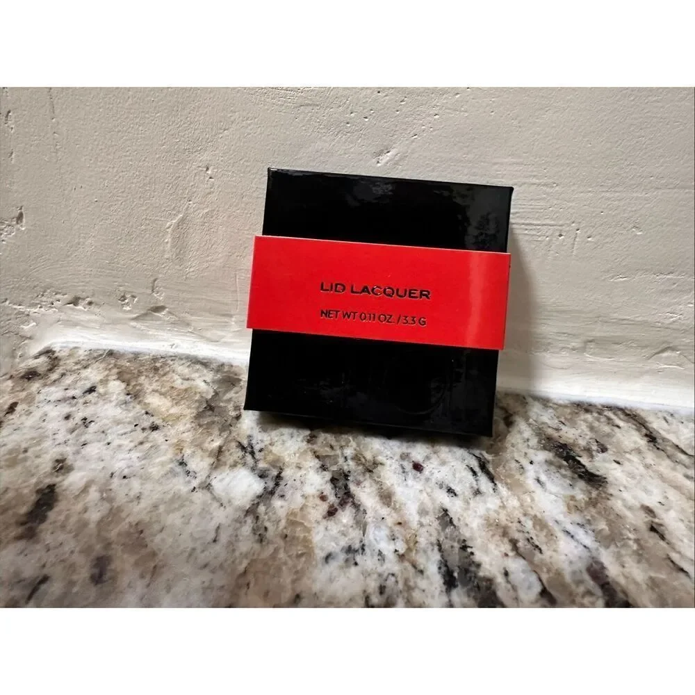 Surratt Beauty Black Shikkoku Lid Lacquer Eyeshadow New